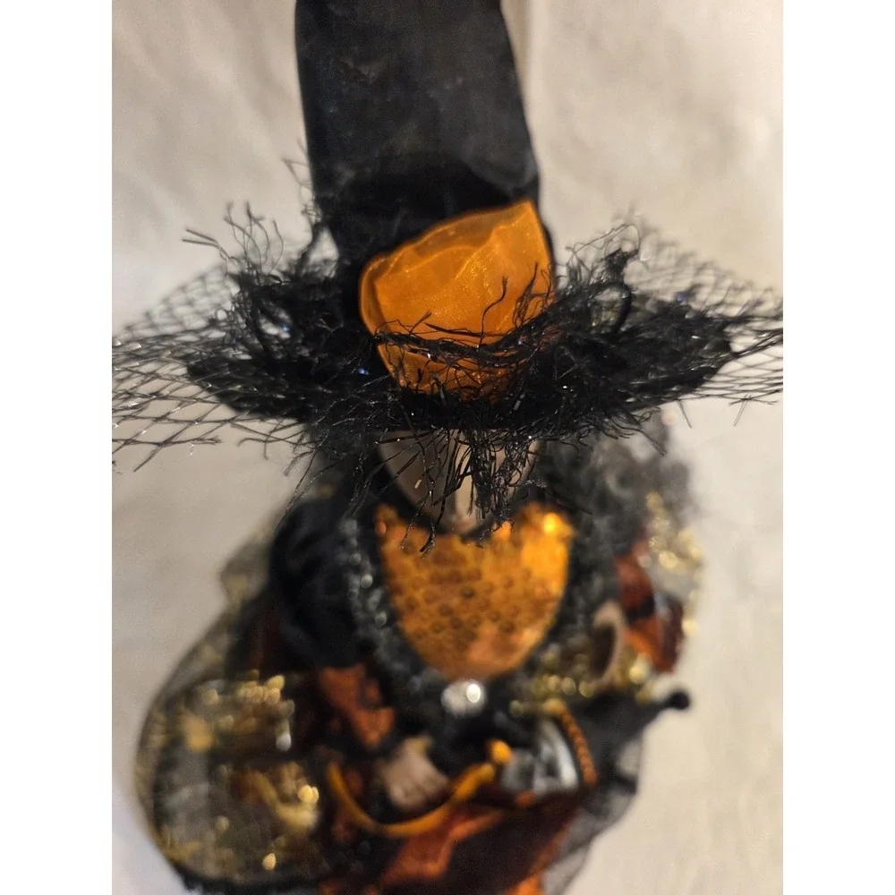 Broomstick Blvd Halloween Witch Doll 30